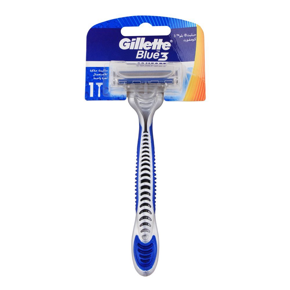 Gillette Blue 3 Comfort Disposable Razor, 1-Pack