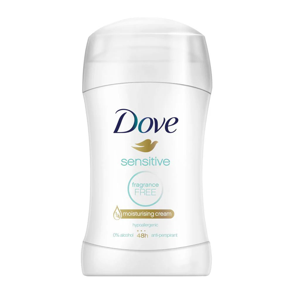 Dove Sensitive Fragrance Free Anti Perspirant Deodorant ...