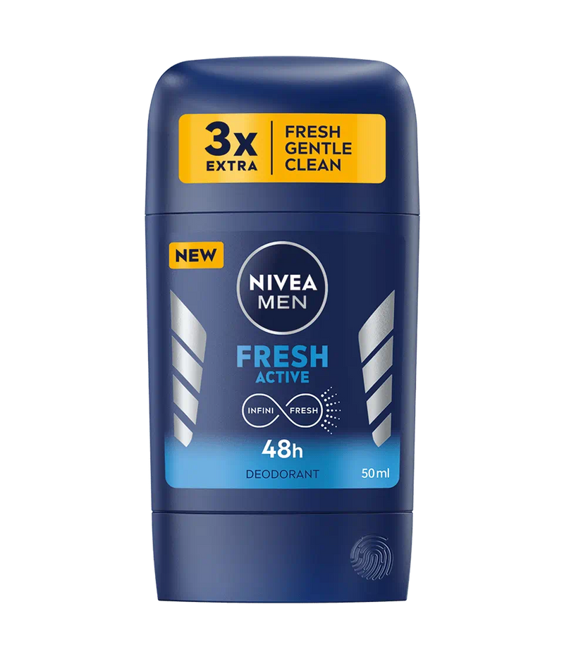 Nivea Men Fresh Active Stick, 50ml – Shaheen Chemist ...