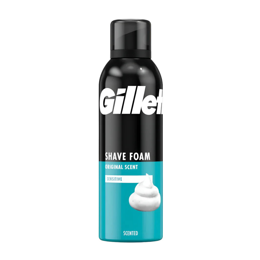 Gillette Sensitive Shave Foam – Gentle & Smooth Shaving