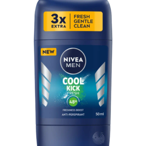 Nivea Men Cool Kick Fresh Deodrant Stick, 50ml – Shaheen ...
